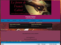 http://franciscabrel.zikforum.com/index.forum