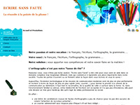 http://www.ecrire-sans-faute.com