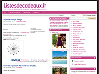 http://www.listesdecadeaux.fr